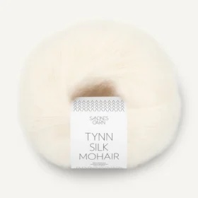 Sandnes Garn Tynn Silk Mohair - 1012 luonnonvalkoinen