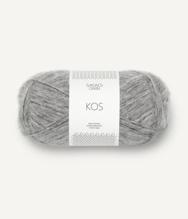 Sandnes Garn Kos - 1043 Meleerattu harmaa Sandnes Garn Kos - 1043 Meleerattu harmaa