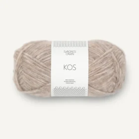 Sandnes Garn Kos - 2611 Meleerattu vaaleanbeige
