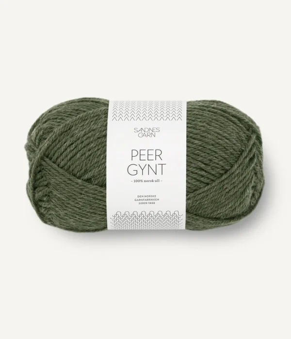 Sandnes_Garn_Peer_Gynt_meleerattu_tummanvihreä Sandnes_Garn_Peer_Gynt_meleerattu_tummanvihreä