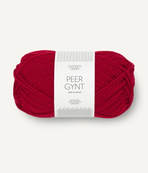 Sandnes_Garn_Peer_Gynt_punainen Sandnes_Garn_Peer_Gynt_punainen