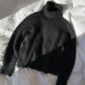 PetiteKnit Caramel Sweater Black A