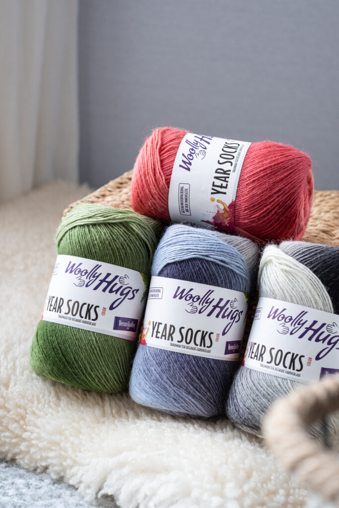 Frida's Wollhaus Woolly Hugs Sockengarn – 100 G Farbverlaufswolle In 17 Farben (Super Fine, 400 M) – Ideal Für Socken, Schals & Mehr