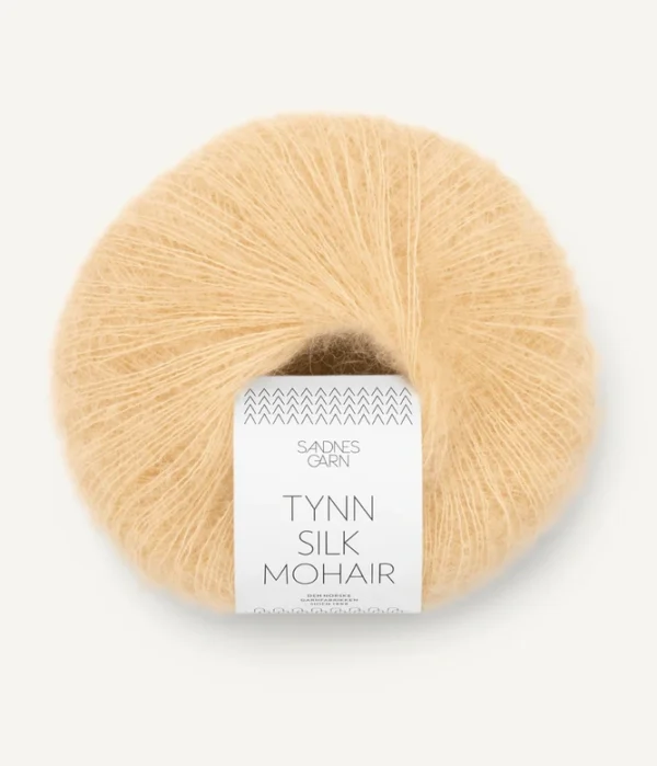 Sandnes Garn Tynn Silk Mohair Keltainen kuunkivi