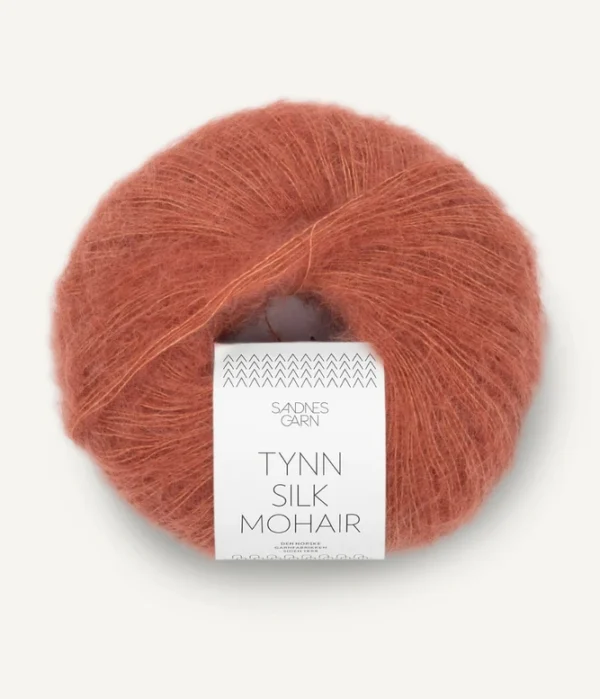 Sandnes Garn Tynn Silk Mohair Vaalea Kuparinruskea