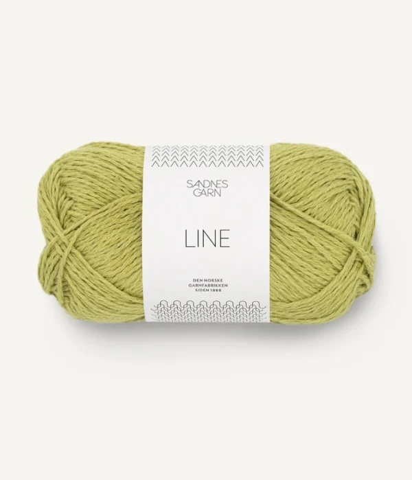 Sandnes Garn Line - 9825 lime Sandnes Garn Line - 9825 lime