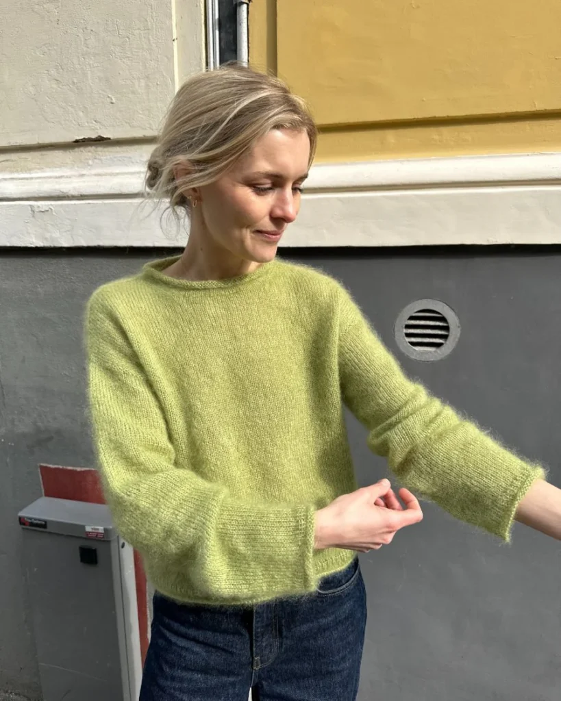 PetiteKnit Cloud Blouse ohje suomeksi.