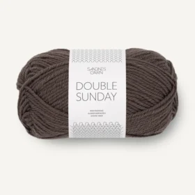 Sandnes Garn Double Sunday - 3880 Tumma suklaa