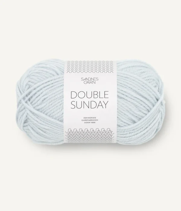 Sandnes Garn Double Sunday - 5811 Jäänsininen Sandnes Garn Double Sunday - 5811 Jäänsininen