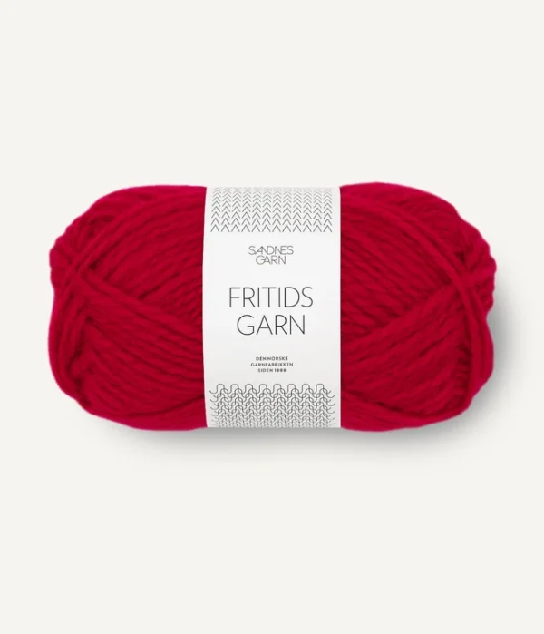 Sandnes Garn Fritidsgarn - 4219 Tummanpunainen Sandnes Garn Fritidsgarn - 4219 Tummanpunainen