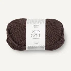 Sandnes Garn Peer Gynt - 3082 Tummanruskea