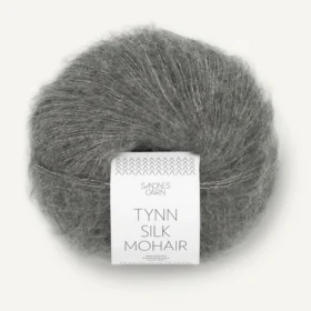 Sandnes Garn Tynn Silk Mohair - 1053 meleerattu tummanharmaa