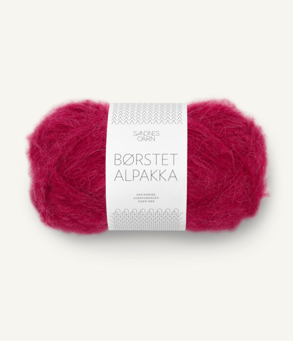 Sandnes Garn Børstet Alpakka - 4255 Rumba red Sandnes Garn Børstet Alpakka - 4255 Rumba red