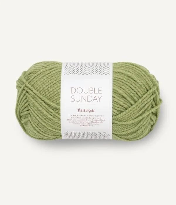 Sandnes Garn Double Sunday - 9533 PetiteKnit Green Tea Sandnes Garn Double Sunday - 9533 PetiteKnit Green Tea