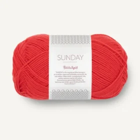 Sandnes Garn Sunday - 4008 PetiteKnit Poppy