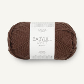 Sandnes Garn Baby Ull Lanett - 3082 Tummanruskea