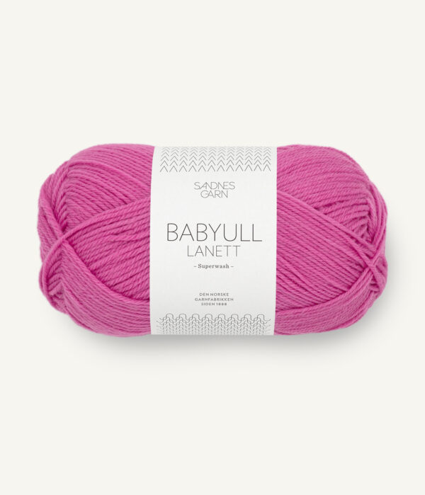 Sandnes Garn Baby Ull Lanett - 4628 Magenta Sandnes Garn Baby Ull Lanett - 4628 Magenta