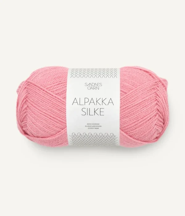 Sandnes Garn Alpakka Silke - 4304 Pinkki Sandnes Garn Alpakka Silke - 4304 Pinkki