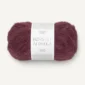 Sandnes Garn Børstet Alpakka - 4372 Syvä burgundi