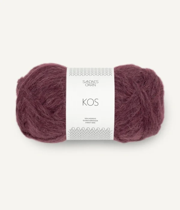 Sandnes Garn Kos - 4372 Syvä burgundi Sandnes Garn Kos - 4372 Syvä burgundi