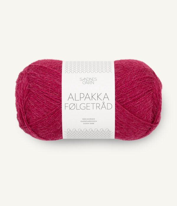 Sandnes Garn Alpakka Følgetråd - 4255 Rumba red Sandnes Garn Alpakka Følgetråd - 4255 Rumba red