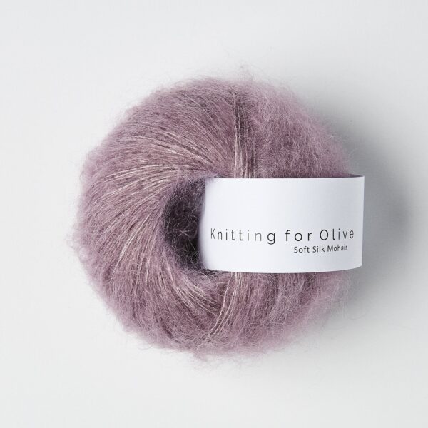 Knitting for Olive Soft Silk Mohair - Artichoke Purple_primary Knitting for Olive Soft Silk Mohair - Artichoke Purple_primary