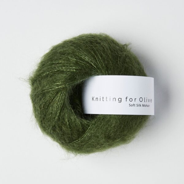 Knitting for Olive Soft Silk Mohair - Bottle Green_primary Knitting for Olive Soft Silk Mohair - Bottle Green_primary