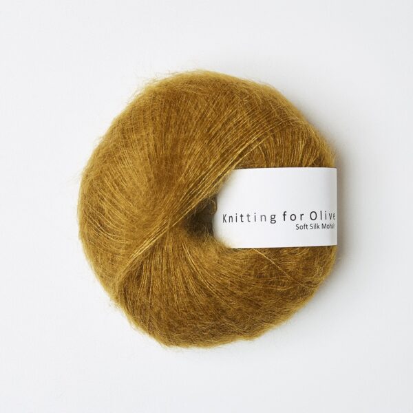 Knitting for Olive Soft Silk Mohair - Dark Mustard_primary Knitting for Olive Soft Silk Mohair - Dark Mustard_primary
