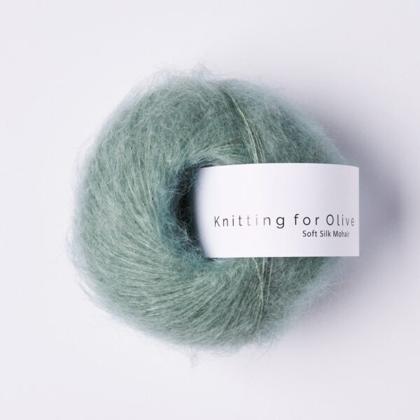 Knitting for Olive Soft Silk Mohair - Dusty Aqua_primary Knitting for Olive Soft Silk Mohair - Dusty Aqua_primary