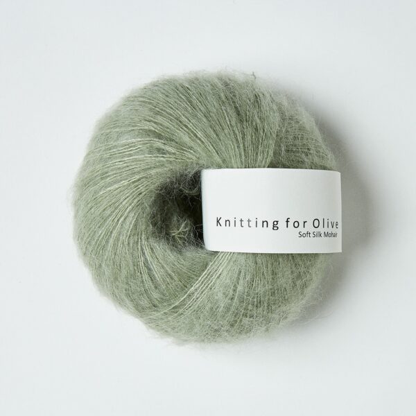Knitting for Olive Soft Silk Mohair - Dusty Artichoke_primary Knitting for Olive Soft Silk Mohair - Dusty Artichoke_primary