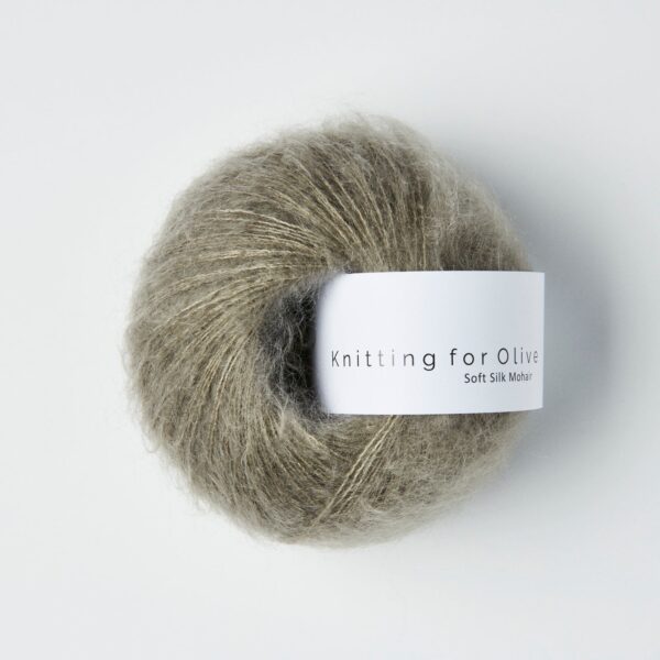 Knitting for Olive Soft Silk Mohair - Dusty Moose_primary Knitting for Olive Soft Silk Mohair - Dusty Moose_primary