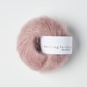 Knitting for Olive Soft Silk Mohair - Dusty rose