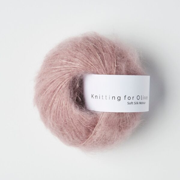 Knitting for Olive Soft Silk Mohair - Dusty Rose_primary Knitting for Olive Soft Silk Mohair - Dusty Rose_primary