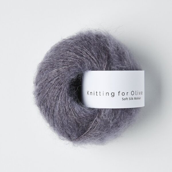 Knitting for Olive Soft Silk Mohair - Dusty Violette_primary Knitting for Olive Soft Silk Mohair - Dusty Violette_primary