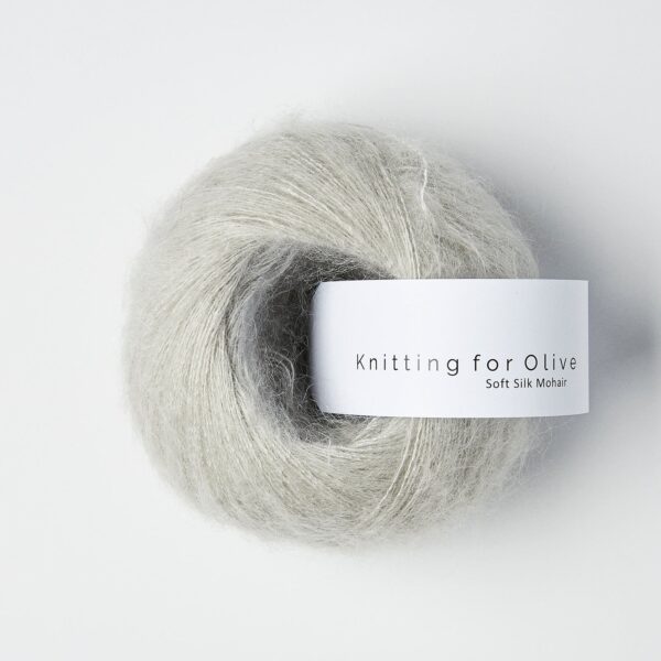 Knitting for Olive Soft Silk Mohair - Pearl Gray_primary Knitting for Olive Soft Silk Mohair - Pearl Gray_primary