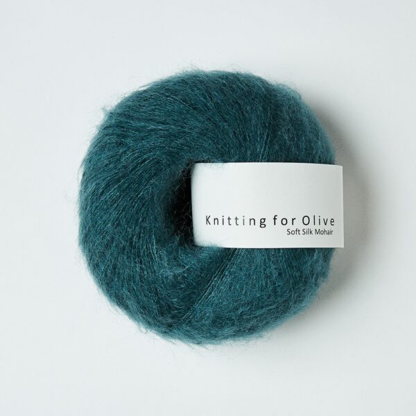 Knitting for Olive Soft Silk Mohair - Petroleum Green_primary Knitting for Olive Soft Silk Mohair - Petroleum Green_primary