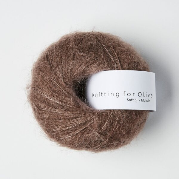 Knitting for Olive Soft Silk Mohair - Plum Clay_primary Knitting for Olive Soft Silk Mohair - Plum Clay_primary