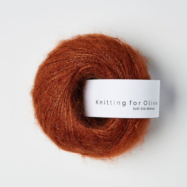 Knitting for Olive Soft Silk Mohair - Rust_primary Knitting for Olive Soft Silk Mohair - Rust_primary