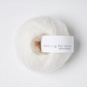 Knitting for Olive Soft Silk Mohair - Snowflake