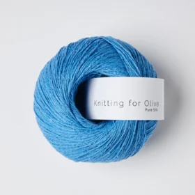 Knitting for Olive Pure Silk - Poppy blue