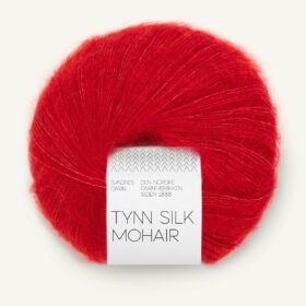Sandnes Garn Tynn Silk Mohair - 4219 punainen