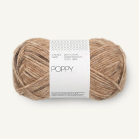Sandnes Garn Poppy - 3400 Suklaahippukeksi