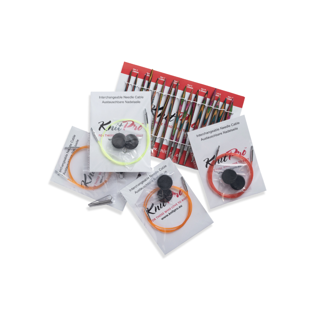 KnitPro Symfonie - Ferro Circolare con Punte in Legno, 7,0 mm