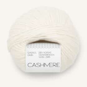Sandnes Garn Cashmere - 1002 Valkoinen