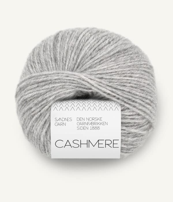 Sandnes Garn Cashmere - 1042 Meleerattu harmaa Sandnes Garn Cashmere - 1042 Meleerattu harmaa