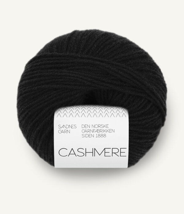 Sandnes Garn Cashmere - 1099 Musta Sandnes Garn Cashmere - 1099 Musta