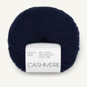 Sandnes Garn Cashmere - 5882 Laivastonsininen