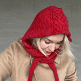 Crown Hood Scarf -huppuhuivi